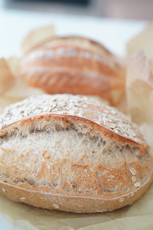 RECIPE: Oat & Whole Grain Sourdough Bread